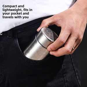 Mini Taza de Titanio Puro Compacta, Ligera y Portátil, Botella de Agua Aislada de Titanio de Pequeña Capacidad para Regalos de Oficina - Product Image 2