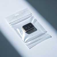 Sacs d'emballage personnalisés de haute qualité pour accessoires mobiles avec fermeture éclair, étuis de téléphone, avec logo, en PET/VMPET/PE de qualité alimentaire, taille personnalisée