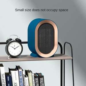 Calentador eléctrico PTC de 1200W, dos configuraciones de potencia ajustables, conveniente Escritorio, portátil, para el hogar, protección contra sobrecalentamiento - Product Image 2