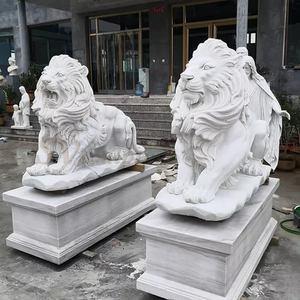 Décoration <span class=keywords><strong>de</strong></span> jardin extérieur Statues <span class=keywords><strong>en</strong></span> marbre <span class=keywords><strong>de</strong></span> <span class=keywords><strong>lion</strong></span> sculptées à la main <span class=keywords><strong>Statue</strong></span> <span class=keywords><strong>en</strong></span> <span class=keywords><strong>pierre</strong></span> <span class=keywords><strong>de</strong></span> <span class=keywords><strong>lion</strong></span> grandeur nature <span class=keywords><strong>en</strong></span> marbre Statues <span class=keywords><strong>de</strong></span> tête <span class=keywords><strong>de</strong></span> <span class=keywords><strong>lion</strong></span> <span class=keywords><strong>en</strong></span> granit - Product Image 5