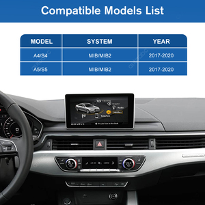 หน้าจอ AUTOABC ขนาด 12.3 นิ้ว ระบบ Linux สำหรับ Audi A4/S4 A5/S5 <span class=keywords><strong>MIB</strong></span>/MIB2 เครื่องเล่นมัลติมีเดียแบบไร้สาย CarPlay Android Auto พร้อมระบบควบคุมพวงมาลัย - Product Image 4