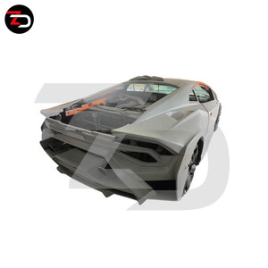 En stock Kit carrosserie LP610 STO avec pare-chocs, jupes latérales, panneaux de porte, capot moteur arrière, ailes et spoiler pour Gallardo LP540 LP550 LP560 - Product Image 4