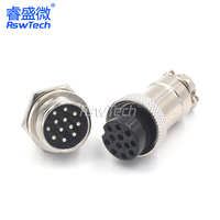 GX20-2/3/4/5/6/7/8/9/10/12P adaptateur de prise d'aviation magnétique Pogo Pin Dc Jack 5.5mm sma connecteur coaxial