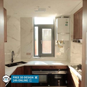 George Group Customized High - End Lacquer Kitchen Cabinets with Modern Aesthetics & Strong Space Utilization for Kitchen
