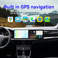 Autoradio Android 15 Mookaka 10,1+10,1 pouces pour Volkswagen Passat 2019-2024, Carplay, lecteur DVD, GPS, navigation, autoradio stéréo