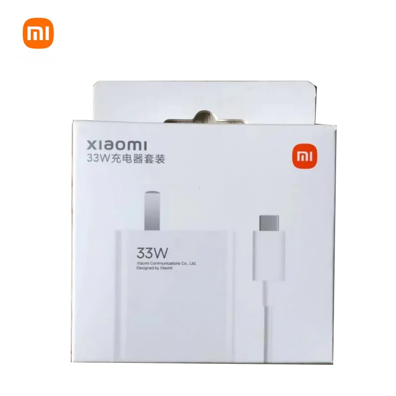 Original Xiaomi 33w Charger And Cable Set USB Cable 6A 3A For Xiaomi Travel Charger Cable Set