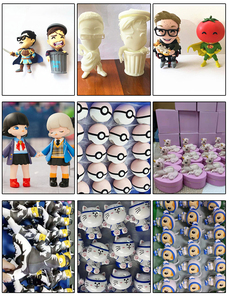 Figurine Anime 3D Personnage Personnalisé en Vinyle PVC - Jouet Figurine Anime Souple Sofubi - Figurines en Plastique Anime à Collectionner Costumes & Boîte Mystère Jouet - Product Image 5