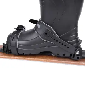 冬季运动尺寸调整滑雪板滑雪捆绑靴滑雪靴