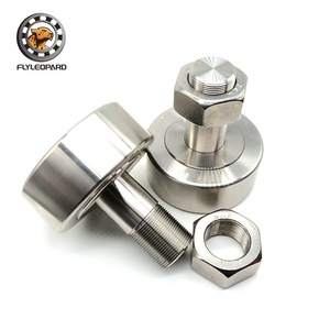 Rodamiento de rótula de acero inoxidable Flying Leopard Cam Follower CF30-2KR90, 90 mm de diámetro exterior, 100 mm de longitud, tornillo M30 - Product Image 2