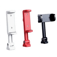 Support de tablette et de téléphone FANAUE 2-en-1 en alliage d'aluminium, rotation à 360 degrés, hauteur réglable, flexible, compatible avec une boule de 1 pouce, pour lit et bureau
