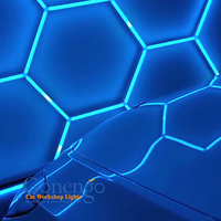 Décoration de divertissement Boîte de nuit Effet spécial Hexagon Lighting Rgb Stage Light