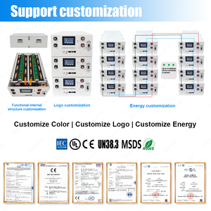 スターマックス工場直販 48V 51.2V 314Ah 300Ah 280Ah 15kWh 16kWh 16S Lifepo4 バッテリーケースボックス DIYラック JKペース200A BMS付き - Product Image 3