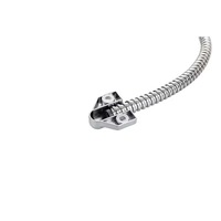 Protector de Cable para Puerta de Acero Inoxidable, Resistente a los Rayos UV, Conducto Flexible para Cableado de Control de Acceso Comercial