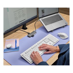 HUB 8 en 1 DALYX USB C Argent 25672 - Product Image 5
