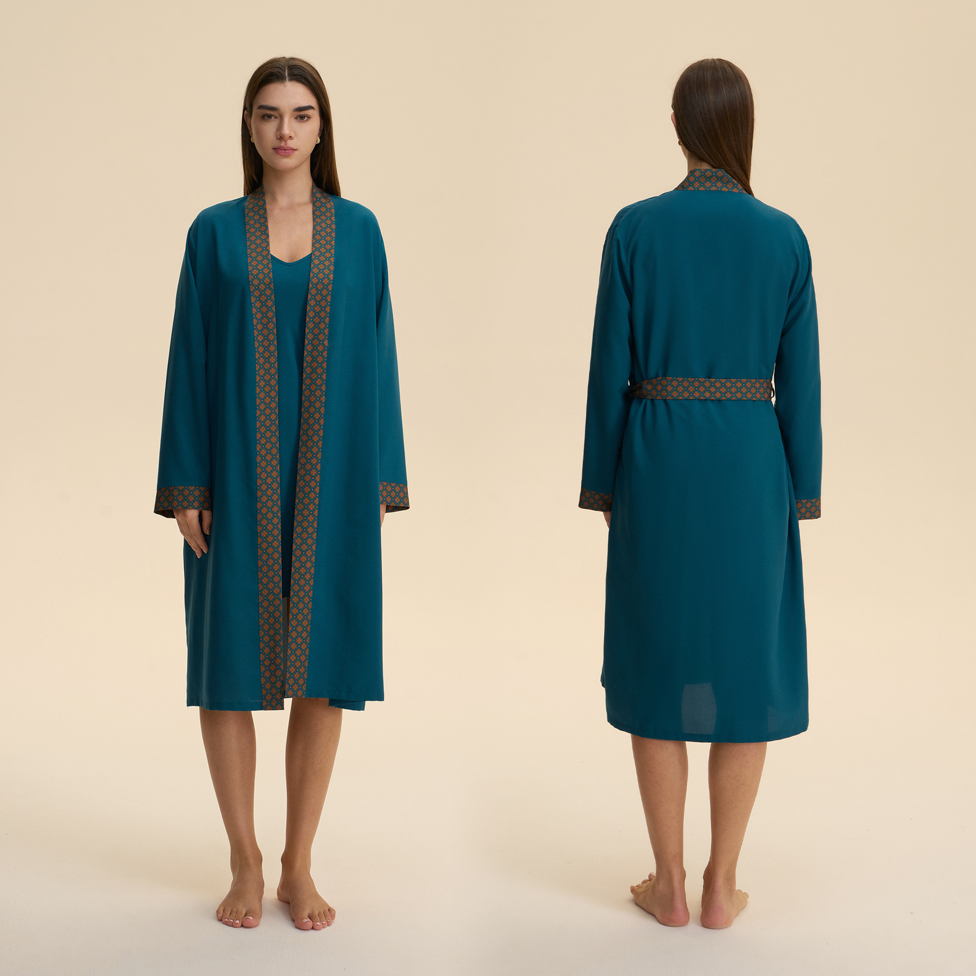 3996 Sea Fan Blue (Single Robe)