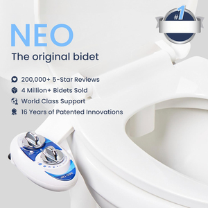 Luxury Factory <strong>Wholesale</strong> High Quality Non-electric <strong>Bidet</strong> Toilet Attachment With Self-cleaning Nozzle Reversible <strong>Bidet</strong> Attachment - Product Image 2