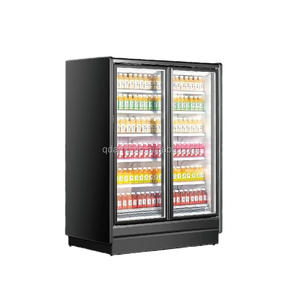 Grands refroidisseurs de boissons, congélateurs pour aliments, fruits, bière, réfrigérateur, congélateur, refroidisseur de bouteilles à 5 portes vitrées pour <span class=keywords><strong>supermarché</strong></span> - Product Image 3