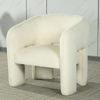 Vente en gros Canapé simple de luxe italien en velours Chesterfield Chaise de loisirs de style nordique pour la maison, le bureau et la chambre à coucher Mobilier de maison