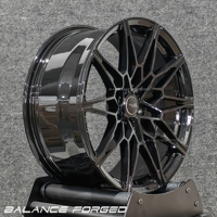 Jantes d'été forgées 826M personnalisées noir brillant 5x120 5x112 pour BMW M2 F80 F90 E46 E92 M3 M4 F30 G20 G30 G80 330i M340i 540i M550i
