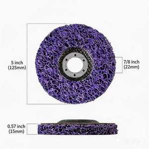 <span class=keywords><strong>Disque</strong></span> de nettoyage et de décapage Poly Disc pour meuleuse d'angle 4" 4.5" 5" pour enlever la peinture, l'huile, le <span class=keywords><strong>bois</strong></span> - Product Image 3