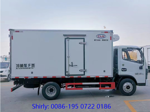 Dongfeng รถตู้ทำความเย็นขนาดกลาง3-5ตันรถบรรทุกกล่องทำความเย็น5ตัน - Product Image 2