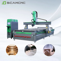 Máquina de Grabado CNC de 4 Ejes para Trabajar la Madera