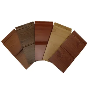 Fertighäuser Metallverkleidungsplatten Äußere dekorative Pu-Polyurethan-Schaumwandverkleidung 3d-Sandwichplatten