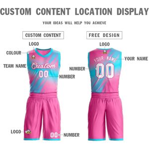 Uniforme de Baloncesto Personalizado con Sublimación, Poliéster Transpirable, Unisex para Adultos, Nombre del Equipo, Número Personalizado - Product Image 4