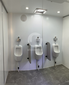 2025 Hot Sale Luxury Mobile Luxury Shower Bathroom Modern Portable Toilet <b>Trailer</b> for Public Use Schools Parks Office Buildings - Product Image 4