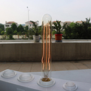 E27 40W edisontube bóng đèn dài T30 T100 sợi đốt ống cổ điển phong cách retro bóng đèn T10 bóng đèn Vonfram - Product Image 6