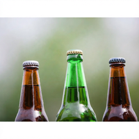 Machine automatique pneumatique de mise en capsule pour bouteilles de bière en verre avec anneau de tirage métallique