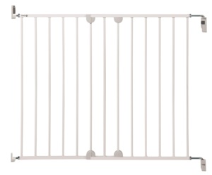 For White Wall Fix <b>Wood</b> Extending <b>Baby</b> <b>Gate</b> for 6 Months to 2 Years Kids for 62-102cm <b>Gate</b> Width - Product Image 5