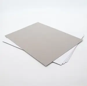 230/250/300gsm Weiß Beschichtet Duplex Board Mit Grau Zurück Für Hemd Futter Einsatz Verpackung Karton