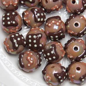 2025 verano nuevo aceite pesado pintado a mano cuentas Diy teléfono móvil cadena coche remolque cordón Headrope cuentas - Product Image 4