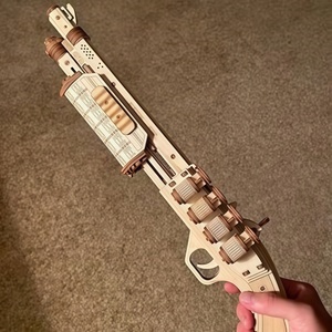 ปืนไม้รุ่นเทอร์มิเนเตอร์ <span class=keywords><strong>M870</strong></span> ประกอบเอง ของเล่นปืนไม้ 3 มิติ สำหรับเด็กผู้ชายอายุ 14 ปีขึ้นไป พร้อมบริการดรอปชิปปิ้ง - Product Image 1