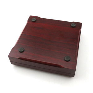 Bussola in ottone con confezione regalo in <span class=keywords><strong>legno</strong></span> di mogano con Logo personalizzato - Product Image 3