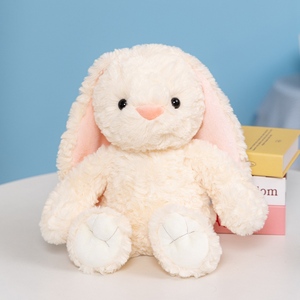 Conejo de Peluche de 40 cm, Color Rosa Beige, Suave y Adorable, Decoración para el Hogar, Regalo de Pascua para Niñas - Product Image 2