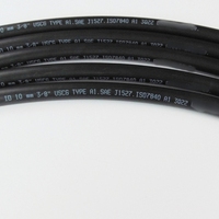 Tuyau de carburant marin NBR 1/4" 6mm à faible perméabilité, conforme SAE J1527 ISO7840, pour équipement de navires, qualité supérieure usine