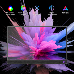 14-Zoll-UHD-tragbarer Doppelbildschirm-Laptop-<span class=keywords><strong>Monitor</strong></span> 60Hz Aktualisierungsrate USB-C HD-<span class=keywords><strong>Monitor</strong></span> HDR 4K-Lautsprecher für tragbaren Laptop-Bildschirm - Product Image 3