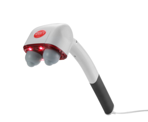 Masajeador de Espalda y Hombros Shiatsu de Doble Cabezal, Masajeador Corporal Vibratorio de Plástico, Máquina de Vibración - Product Image 1