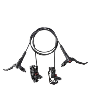 Pinzas de Freno Hidráulicas de Disco de 160 mm, Color Negro Plateado, Freno Hidráulico para Scooter, Piezas de Bicicleta, Freno de <span class=keywords><strong>Aceite</strong></span> con Esmalte Horneado para Kukirin G3pro - Product Image 3