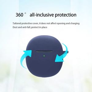 Precio al por Mayor, Accesorios para Auriculares Inalámbricos <span class=keywords><strong>Vivo</strong></span> TWS Air, Funda Protectora de Silicona de Moda y Carcasa para Auriculares - Product Image 5