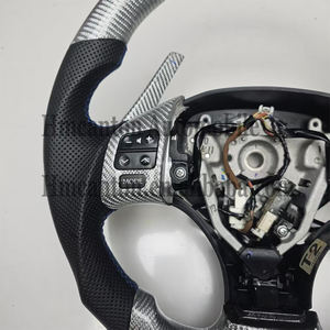 Volante de Cuero Perforado de Fibra de Carbono a Precio de Mayoreo para Lexus IS250 - Product Image 5