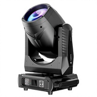 Projecteur à tête mobile 380W à faisceau lumineux, double prisme, DMX512, activé par le son, pour scène DJ, IP20