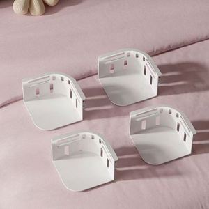 Lot de quatre supports et organisateurs de draps pour usage domestique quotidien avec logo personnalisable pour le rangement des housses de lit - Product Image 4