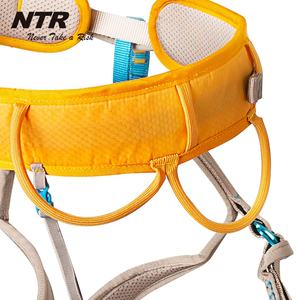 <span class=keywords><strong>Harness</strong></span> Keselamatan Pendakian Gunung Profesional untuk Panjat Tebing dan Rappelling Kapasitas 100kg 4 Loop Tali Pengikat Adjustable Leg Loop - Product Image 6