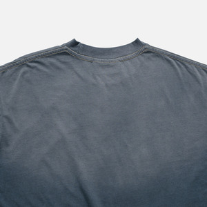 Camiseta The Tower Vintage Ombre Blue Boxy, de Algodón Suave, con Estampado Gráfico Artístico, Estilo Urbano, Unisex - Product Image 2