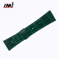 Dernier design, bracelet de montre de remplacement en cuir d'alligator véritable, à libération rapide, pour Franck Muller Master Square Band