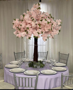 人工桜の木結婚式のセンターピース結婚式のステージの装飾イベントの装飾のための花桜の背景 - Product Image 3