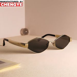 Fashion Designer Shades Sunglasses for Men Women Custom Polarized UV400 <strong>Tac</strong> Lenses Light Weight Gold Clear Metal Frame - Product Image 1